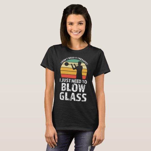 Ik moet gewoon glas blazen Pullover Ho (Voorkant volledig)