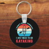Ik moet gewoon naar Kayaking Sleutelhanger (Voorkant)