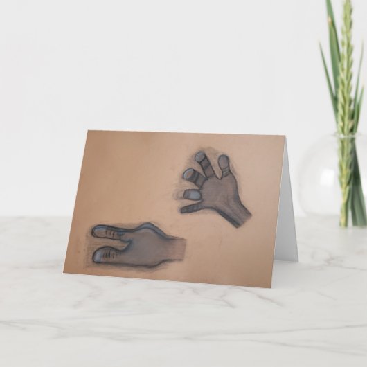 "Ik moet het aan je overhandigen..." Hartelijk dan Kaart (Voorkant)