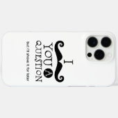 Ik Moet Je Een Vraag Stellen Case-Mate iPhone Case (Achterkant (horizontaal))