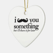 Ik Moet Je Eens Een Vraag Stellen Keramisch Ornament (Links)