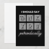 "Ik moet je periodiek vertellen" kaart (Voorkant / Achterkant)