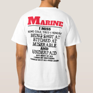 IK MOET KOUD WORDEN, GEKROOD EN HONGER T-SHIRT