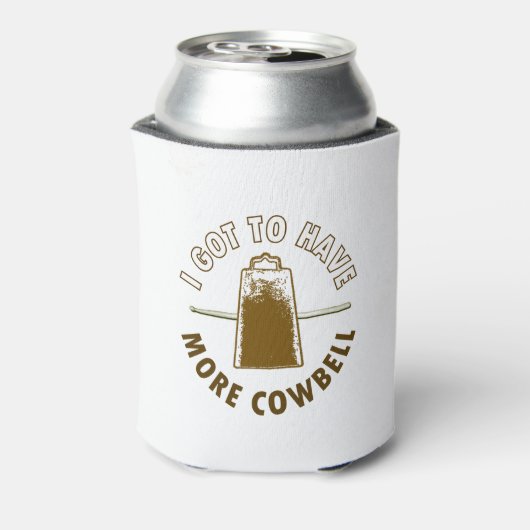 IK MOET MEER COWBELL HEBBEN BLIKJESKOELER (Blikje Achterkant)