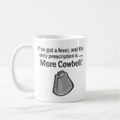 Ik moet meer Cowbell hebben Koffiemok (Links)
