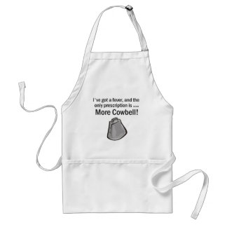 Ik moet meer Cowbell hebben Standaard Schort