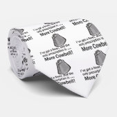 Ik moet meer Cowbell hebben Stropdas (Opgerold)