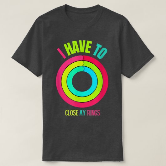 Ik moet mijn Rings sluiten, Cool Workout Cadeau, F T-shirt (Design voorkant)