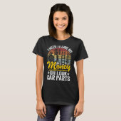 Ik moet m'n geld redden.. Oh kijk auto auto auto's T-shirt (Voorkant volledig)