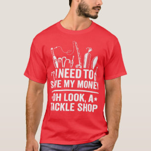 Ik moet m'n geld redden.. Oh kijk naar een horsmak T-shirt