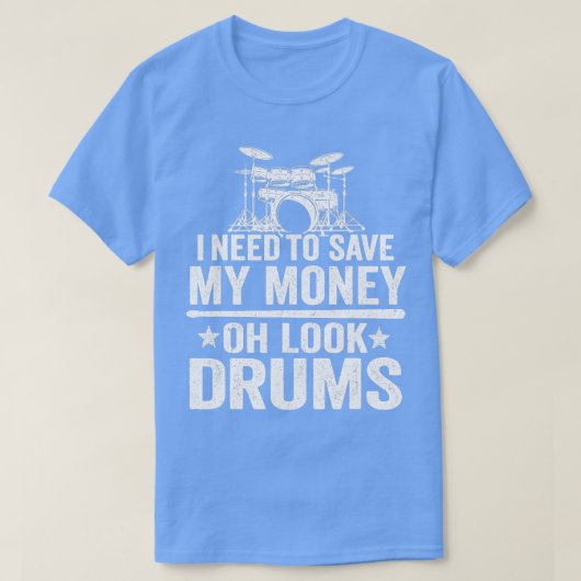 Ik moet m'n geld redden. t-shirt (Design voorkant)