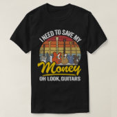 Ik moet m'n geld redden. t-shirt (Design voorkant)
