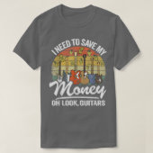 Ik moet m'n geld redden. t-shirt (Design voorkant)