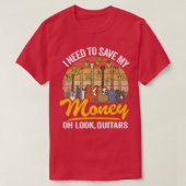 Ik moet m'n geld redden. t-shirt (Design voorkant)