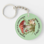 Ik moet mos aanraken sleutelhanger (Voorkant)