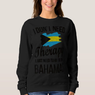 Ik moet naar Bahamas Bahamaanse vlag Bahamian Roo. Trui