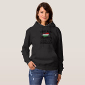 Ik moet naar de Hongaarse vlag Hongaars R Hoodie (Voorkant volledig)