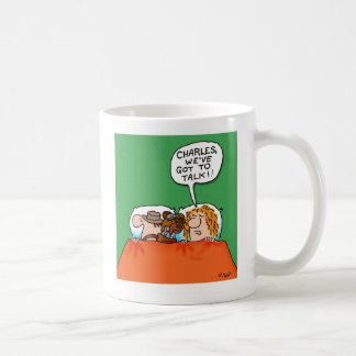Ik moet praten koffiemok