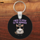 Ik moet spreken met de Manager Ultimate Statement Sleutelhanger (Voorkant)