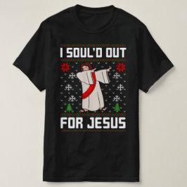 ik moet uit voor jezus kerst t-shirt