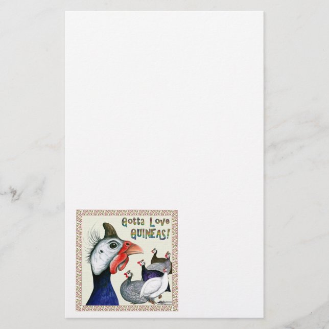 Ik moet van Guineas houden. (Voorkant)