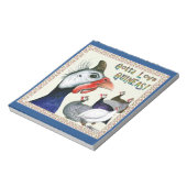 Ik moet van Guineas houden. Notitieblok (Linkerzijde)