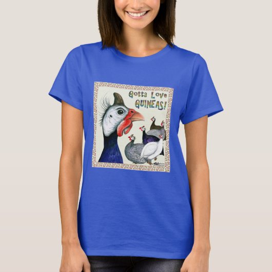 Ik moet van Guineas houden. T-shirt (Voorkant)