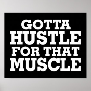 Ik moet voor die spier wit zijn. poster