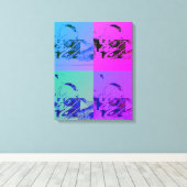 Ik moet wat hebben. canvas afdruk (Insitu (Houten vloer))
