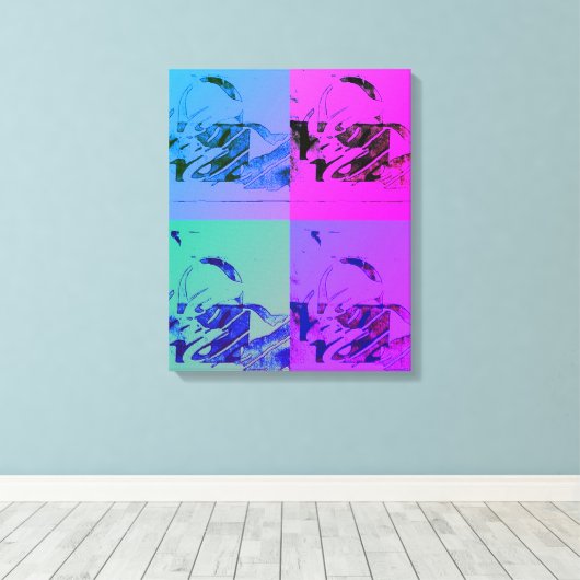 Ik moet wat hebben. canvas afdruk (Insitu (Houten vloer))
