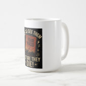 "Ik moet ze zien voor ze sterven! – Rock Legends B Koffiemok (Voorkant rechts)