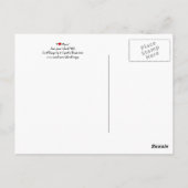 Ik ♥ Mona! Briefkaart (Achterkant)