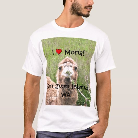 Ik Mona. T-shirt (Voorkant)