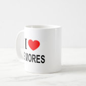 IK ❤️ MORES IK HOU VAN MORES I HEART'S MORES KOFFIEMOK (Voorkant links)