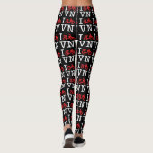 Ik motor Vietnam Leggings (Achterkant)