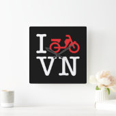 Ik motorfiets Vietnam Vierkante Klok (Huis)