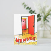 ik mudé : puerta cómica briefkaart (Staand voorkant)