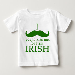 Ik mustache je om me te kussen dat ik Iers ben!