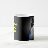 Ik Mustache je om me te voeden Koffiemok (Center)