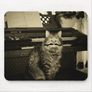 Ik Mustache om je uit te spelen Muismat