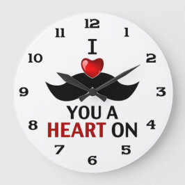 Ik muteer je een hart op je grote klok