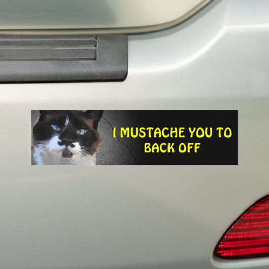 Ik muteer je om terug te gaan bumpersticker (Op auto)