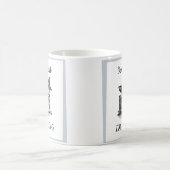 Ik naai geen  naaimachine. koffiemok (Center)