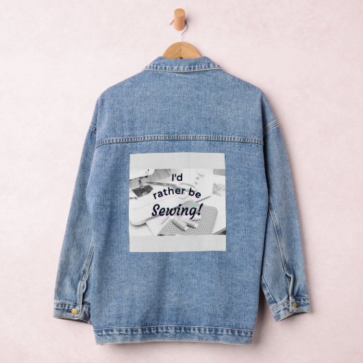 Ik naai liever denim jacket (Hangar)