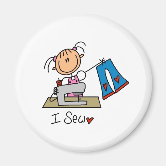 Ik naai magneet (Voorkant)