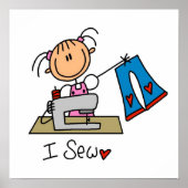 Ik naai poster (Voorkant)