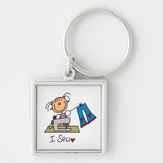 Ik Naai Sleutelhanger (Voorkant)