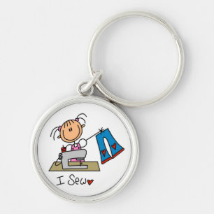 Ik Naai T-shirts en Cadeaus Sleutelhanger