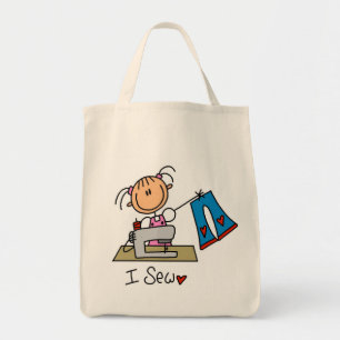 Ik naai tote bag