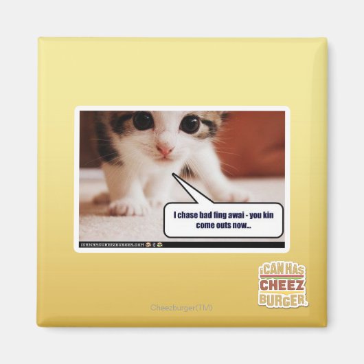 Ik najaag op slechte flirt awai magneet (Voorkant)